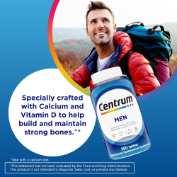 Centrum, Men  Multivitamin,  Мультивітаміни для чоловіків, 250 табл