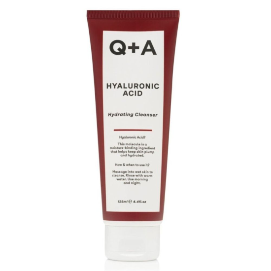Q+A, Hyaluronic Acid Cleansing Gel, пінка для вмивання, 125 мл