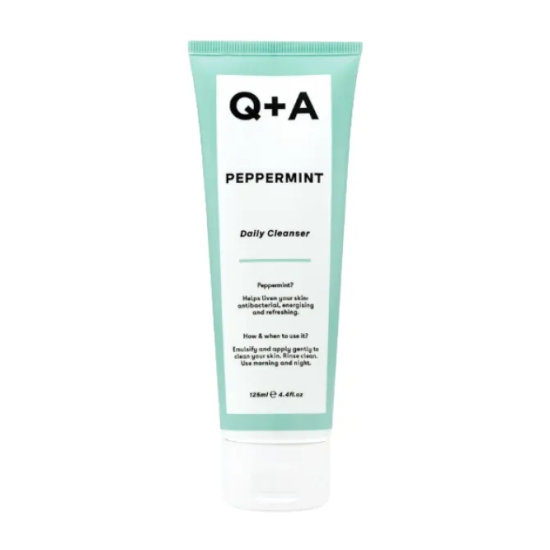  Q+A peppermint Daily Cleanser, Очищувальний гель для обличчя з м'ятою, 125 мл