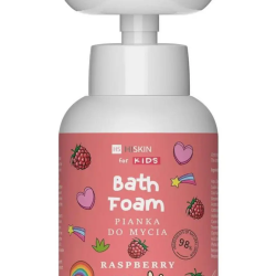 HiSkin, Дитяча пінка для рук і тіла, мило  Малина, 300 мл