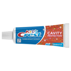 Crest cavity kids, фторидна зубна паста для дітей, блискучі кольори, 130 г