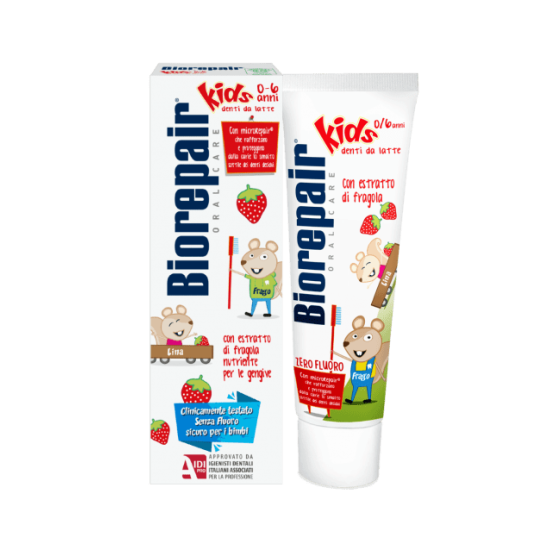 Biorepair kids, Веселе мишеня, смак полуниці, 0-6років, 50 мл