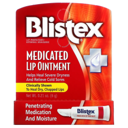 Blistex Medicated Lip Ointment, Лікувальна мазь/бальзам для губ, 6 г