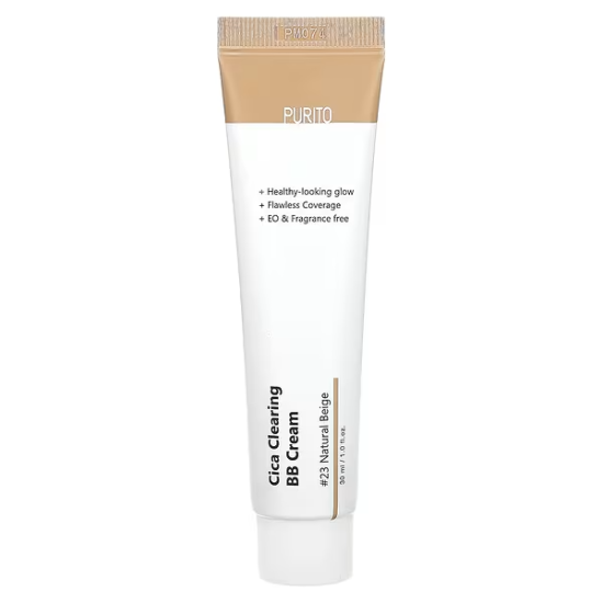 Purito BB cream Cica Clearing, Крем з екстрактом центелли, №23, 30 мл