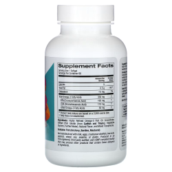 California Gold Nutrition, Kids, Омега для дітей, смак полуниці, 60 капсул