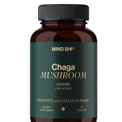 Mind Shi, Chaga Mushroom, Чага-гриб,1000 мг, 60 капсул