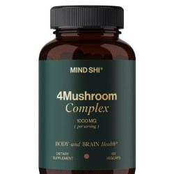 Mind Shi, 4Mushroom Complex, Комплекс 4 грибів, 60 капсул