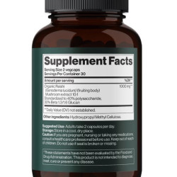 Mind Shi, Reishi Mushroom, Рейш-ігриб,1000 мг, 60 капсул