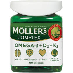 Mollers odpornosc +D3 2000 МО, Риб'ячий жир+Д3 2000 МО, 60 шт