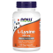 NOW Foods,L-lysine, L-лізин, 500 мг, 100 шт