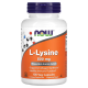 NOW Foods,L-lysine, L-лізин, 500 мг, 100 шт