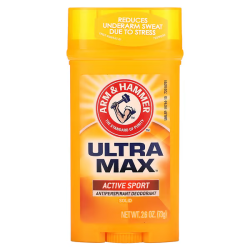 Arm & Hammer Powder Fresh, Ultra Max ActiveSport, Дезодорант-антиперспирант, 73 г