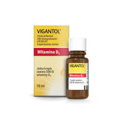 Vigantol, Vitamin D3, 500 мо, рідкий вітамін Д3, 10 мл