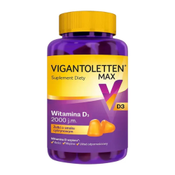 Vigantoletten, Вітамін D3 у мармеладках, 2000 МО, цитрусовий смак, 60 шт.