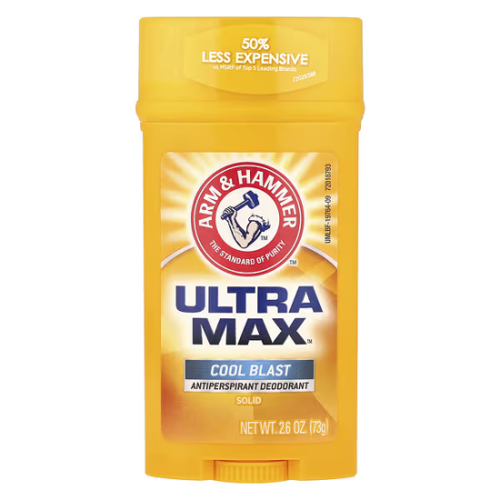 Arm & Hammer Powder Fresh, Ultra Max Cool Blast, Дезодорант-антиперспирант, 73 г