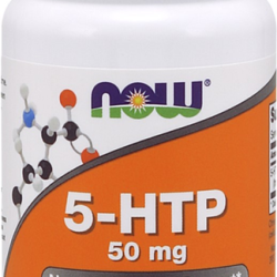 Now Foods, 5-HTP, Амінокислота (Гідрокситриптофан) 50 мг, 30 капсул