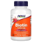NOW, Biotin, Біотин, 5 000 мг, 120 капсул