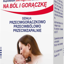 Ibufen Forte 3+, Ібуфен дитячий Форте зі смаком полуниці 200 мг/5 мл по 100 мл 