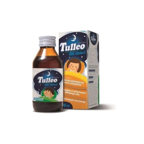 Tulleo dla dzieci, сироп для повноцінного сну, для дітей, 100 мл