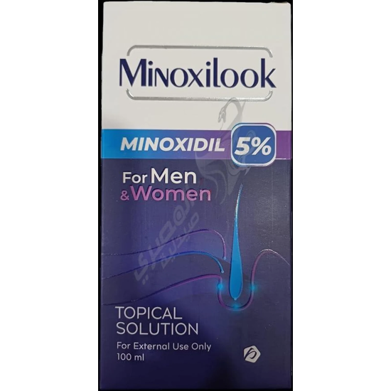 Minoxilook, Minoidil 5 %, спрей проти випадіння волосся, Єгипет, 100мл