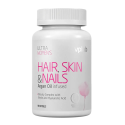 VPlab, Skin, Nails & Hair, Вітаміни для волосся, шкіри та нігтів, 90 шт