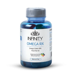  Infinity Omega RХ, Омега-3 риб'ячий жир, 1277 мг (650 мг активного омега-3), 60 желейних мармеладок