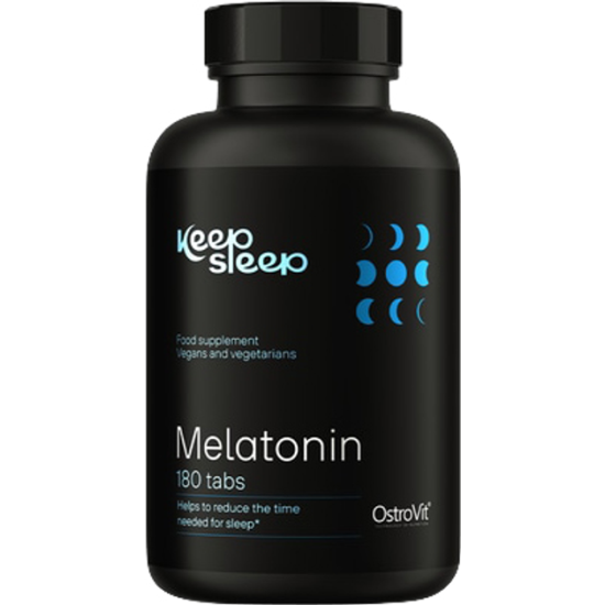 OstroVit, Melatonin, Мелатонін, 1 мг, 180 шт