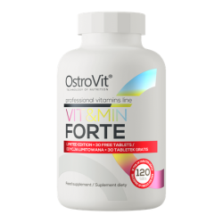 OstroVit, Vit&min forte, Мультивітаміни та мінерали для спортсменів, 120 шт