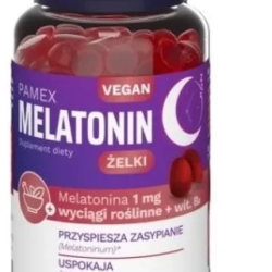 Pamex, Melatonin, Мелатонін, жувальні цукерки для сну, 1 мг, 60 шт