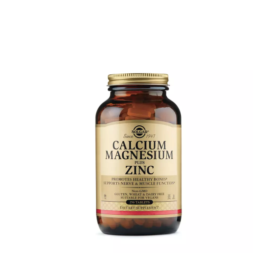 Solgar, Calcium Magnesium plus Zinc, Кальцій, магній, цинк, 100 шт
