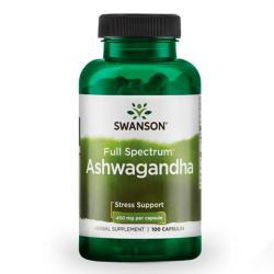 Swanson, Ashwagandha Extract, Екстракт Ашваганди, 450 мг, 100  капсул