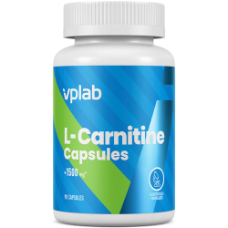 VPLab, L-Carnitine, Л-карнітін, Жироспалювач, 90 шт
