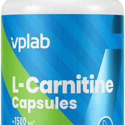 VPLab, L-Carnitine, Л-карнітін, Жироспалювач, 90 шт
