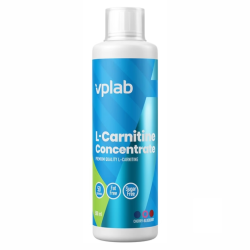 VPLab, L-Carnitine Concentrate, Л-карнітін, Жироспалювач, Вишня-Чорниця, 500 мл