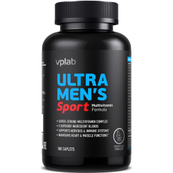 VPlab, Ultra Men's Sport Multivitamin Formula, Вітаміни для чоловіків, мультивітаміни, 180 шт