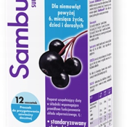 Sambucol, SAMBUCOL BABY, Порошок для приготування суспензії, для дітей від 6 місяців, 12 шт