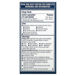  Advil, Знеболюючий засіб, ібупрофен, таблетки, 200 мг, 100 шт