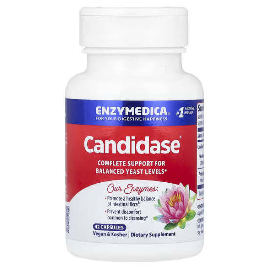 Enzymedica, Candidase, 42 капсули