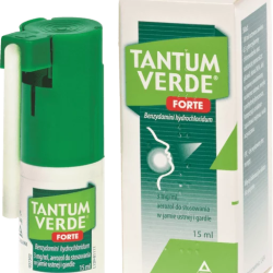 Tantum Verde Forte, спрей  від болю в горлі та ангіни, 15 мл