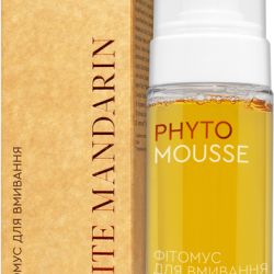 СHOICE, White Mandarin, Ніжний фітомус для вмивання для всіх типів шкіри, 160мл 