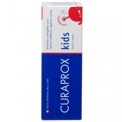 CURAPROX Kids, зубна паста для дітей з фтором 950 ppm, зі смаком полуниці, 60 мл