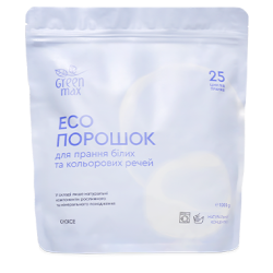 CHOICE, Green Max, Порошок  для прання білих та кольорових речей, Еко,1000 г
