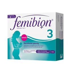 Femibion 3, Breastfeedin,Фемібіон 3, вітаміни для вагітних та упродовж усього періоду грудного вигодовування,  28 таб + 28 кап