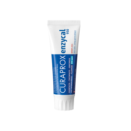 CURAPROX, Enzycal 950, професійна зубна паста з вмістом фтору, 75 ml