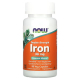 NOW, Iron, Залізо, 36 мг, 90 капсул