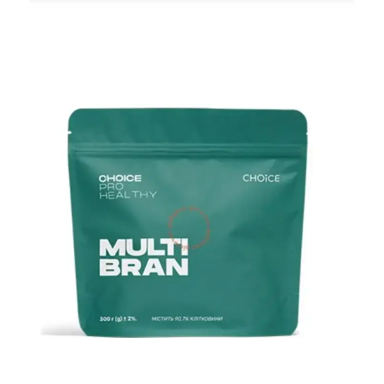 CHOICE, Multi Bran, Клітковина, 300 г