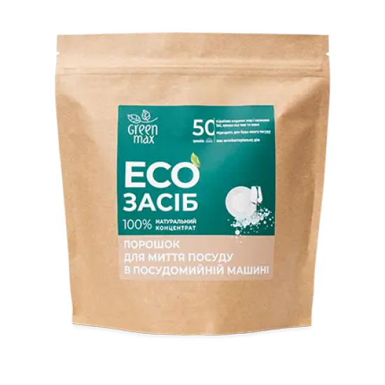 СHOICE, Green Max, Засіб для миття посуду в посудомийній машині, Еко засіб, 500 г