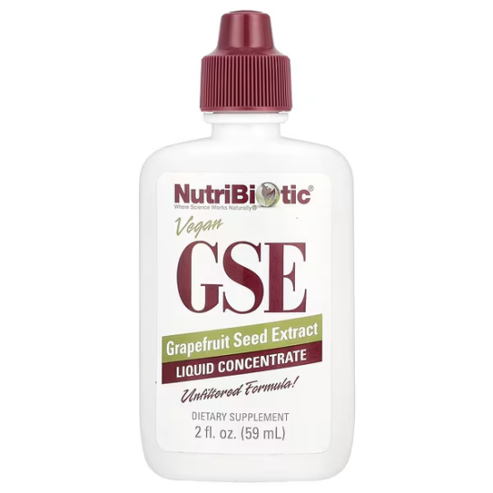 GSE, NutriBiotic, Екстракт насіння грейпфрута, 59 мл