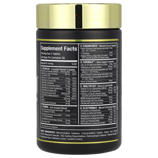 ALLMAX Nutrition, Vitaform, Мультивітаміни преміальної якості для чоловіків, 60 табл