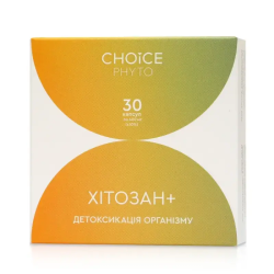 Choice, Фітокомплекс, Хітозан, 30 капсул